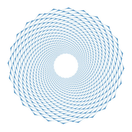 Vector Guilloche elements for certificate or diploma and currency designのイラスト素材