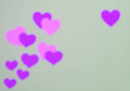 
Blurred  hearts on paper background    Valentine's Day concept. Holiday card with hearts.Abstract backround made of hearts symbols. Background for valentine day. Valentine background. Valentine background abstract, の写真素材