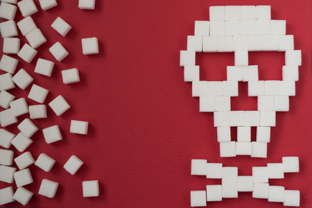 Sugar skull dangerの写真素材