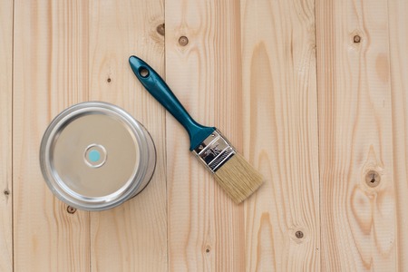 brush and paintの写真素材