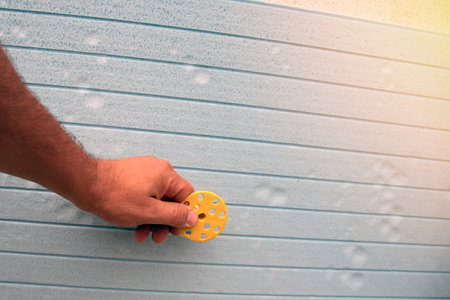 Insulation extruded polystyrene panelsの写真素材