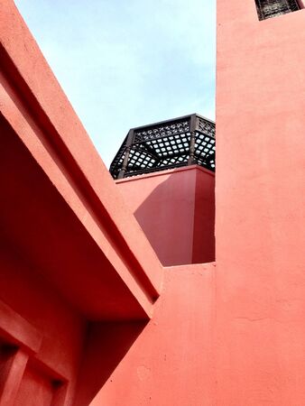 Red buildingの素材