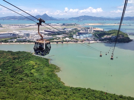 Hong kong cable carの素材