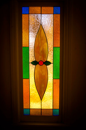 Stained glass windowの写真素材