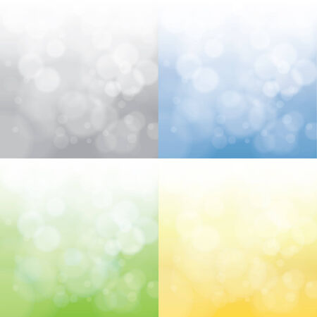 spring, summer, autumn and winter abstract のイラスト素材