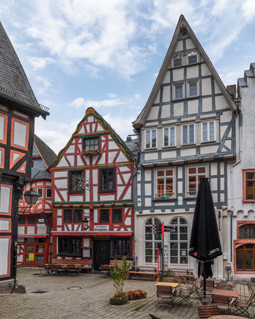 Old town of Limburg an der Lahn in Germanyのeditorial素材