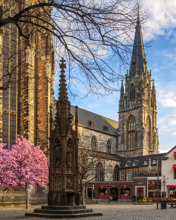 Cathedral of St. Peter and St. Paul in Rotterdam, Netherlandsのeditorial素材