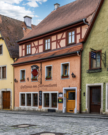 Old town of Bad Toelz, Germanyのeditorial素材