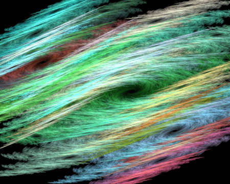 Colorful abstract fractal illustrationの写真素材