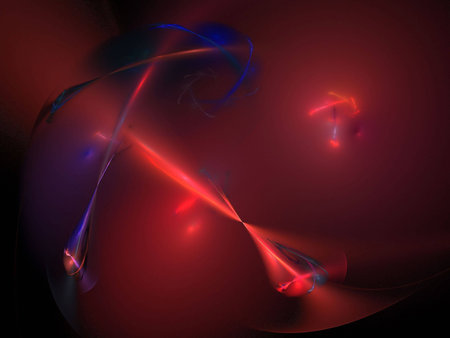 Colorful abstract fractal background
