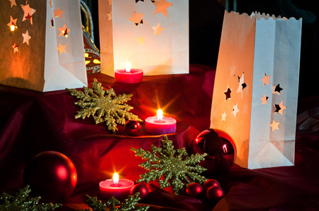 christmas decorationsの写真素材
