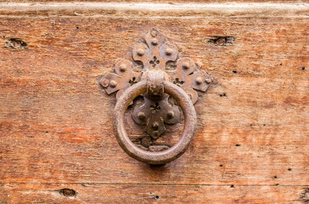 beautiful historic building knocker important for history, art and architectureの写真素材