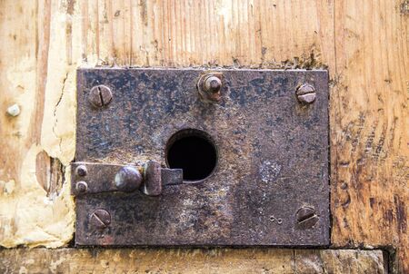 beautiful historic building knocker important for history, art and architectureの写真素材