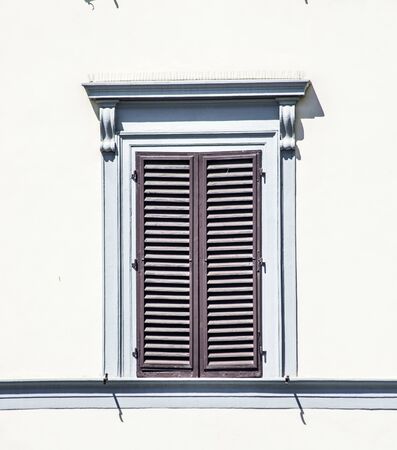 beautiful window of historic building important for history, art and architectureの写真素材