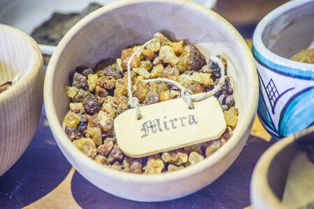 ancient country pharmacy, traditional medicine, snakes, knives, sickles, pot, fire, ax, myrrhの写真素材