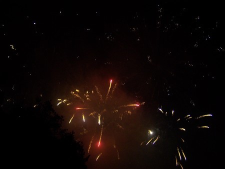 Fireworks: fireworks show in the nightの写真素材