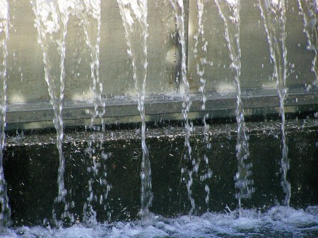 Nature: river, riverside, current water, fountainの写真素材