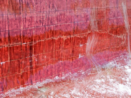 Nature: river, riverside, current water, fountainの写真素材