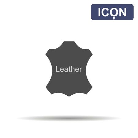 Leather icon vectorのイラスト素材