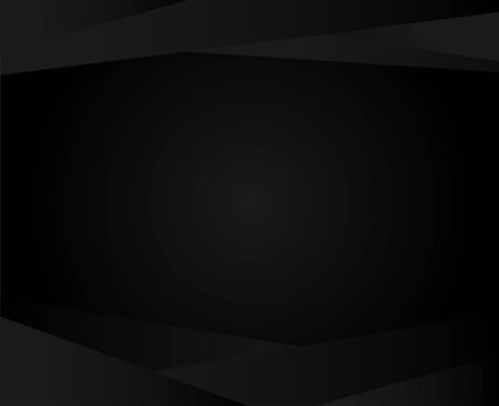 Black gradient abstract background  flat design vectorのイラスト素材