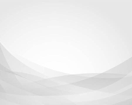 Gray line wave abstract background in flat vector illustration design style.のイラスト素材