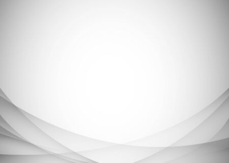 Light gray curve abstract subtle background flat design vector illustration.のイラスト素材