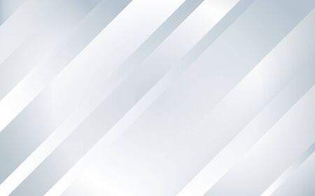 Abstract tech lines geometry subtle white and gray color background vector illustrationのイラスト素材