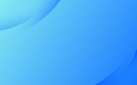 Abstract geometry blue color gradient curve paper layer vector backgroundのイラスト素材