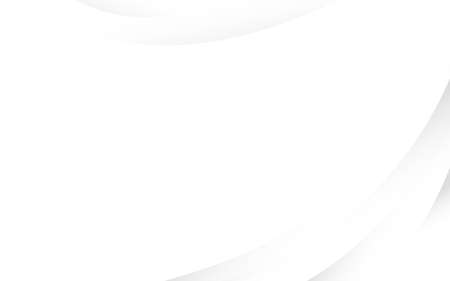 Abstract white and soft light gray wave swoosh smooth line curve modern texture with space background vector illustrationのイラスト素材