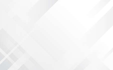 White and gray abstract geometric polygon subtle background pattern style vector illustrationのイラスト素材