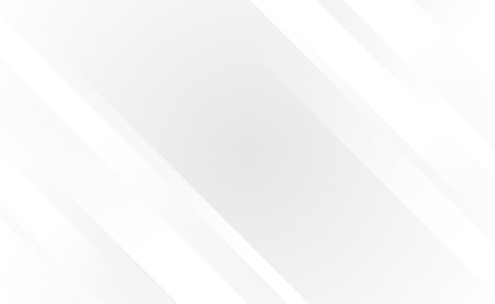 White with gray geometric dynamic lines modern tech subtle background vector illustration.のイラスト素材