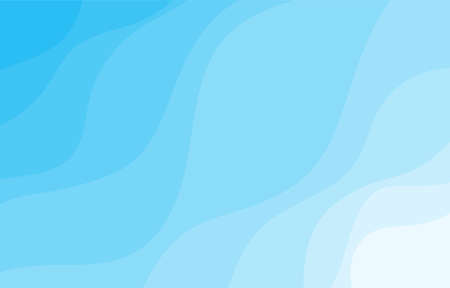Blue water wave sea lines texture background banner vector illustration.のイラスト素材