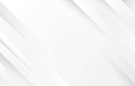 Gray and white diagonal line architecture geometry tech abstract subtle background vector.のイラスト素材