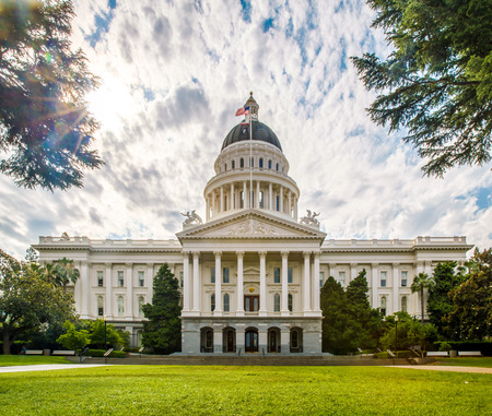 Sacramento, California, United States - June 10, 2013: The California State Capitol is the seat of the government of California, housing the chambers of the state legislature in Sacramento.のeditorial素材