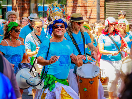 Portland, Oregon, USA - June 19, 2016: Pride Northwest's Portland Pride Parade features a yearly...