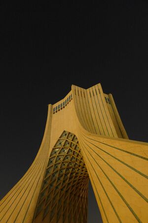 Azadi Tower in Tehran, Iranのeditorial素材