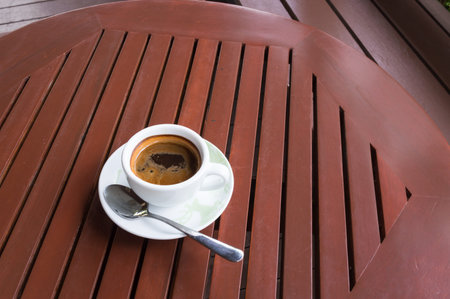 cup in the morning dayの写真素材