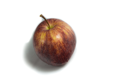 apple on white backgroundの写真素材