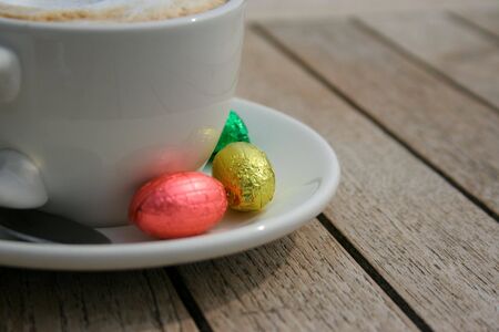 cappucino easterの写真素材