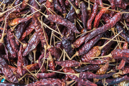 chili background, chili driedの写真素材