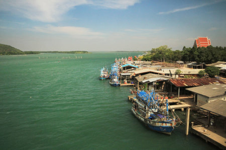 Fishing Villageの写真素材