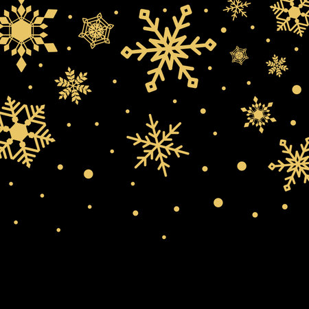 A simple and elegant snowflake frame.