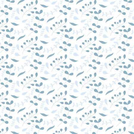 Vector illustration of simple and beautiful plants.のイラスト素材