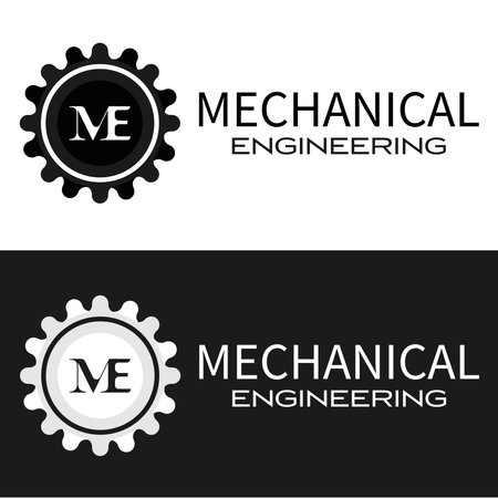 Illustration Vector Graphic of Mechanical Engineering Logoのイラスト素材