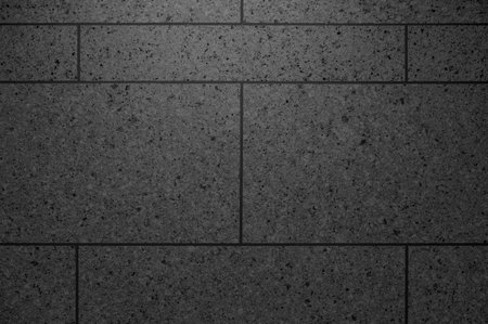Black and white brick wall texture. Abstract background and texture for design.の写真素材