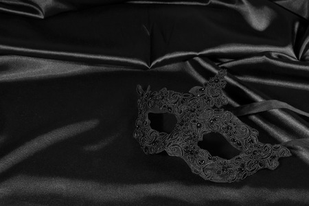 Carnival mask black  background の写真素材