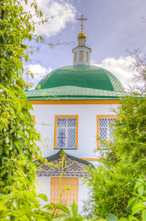 Holy Trinity monastery Cheboksary Russiaの写真素材