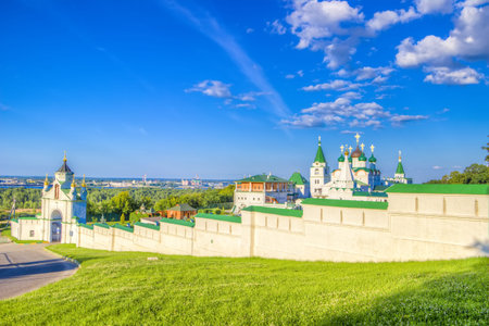  Russia Pechersky ascension monastery in Nizhny Novgorod