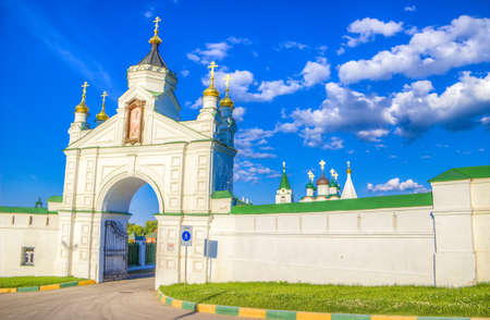  Russia Pechersky ascension monastery in Nizhny Novgorodの写真素材