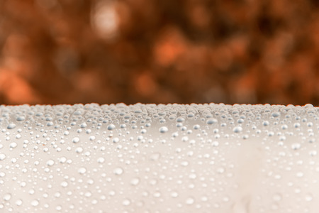 Drops macro gradient backgroundの写真素材